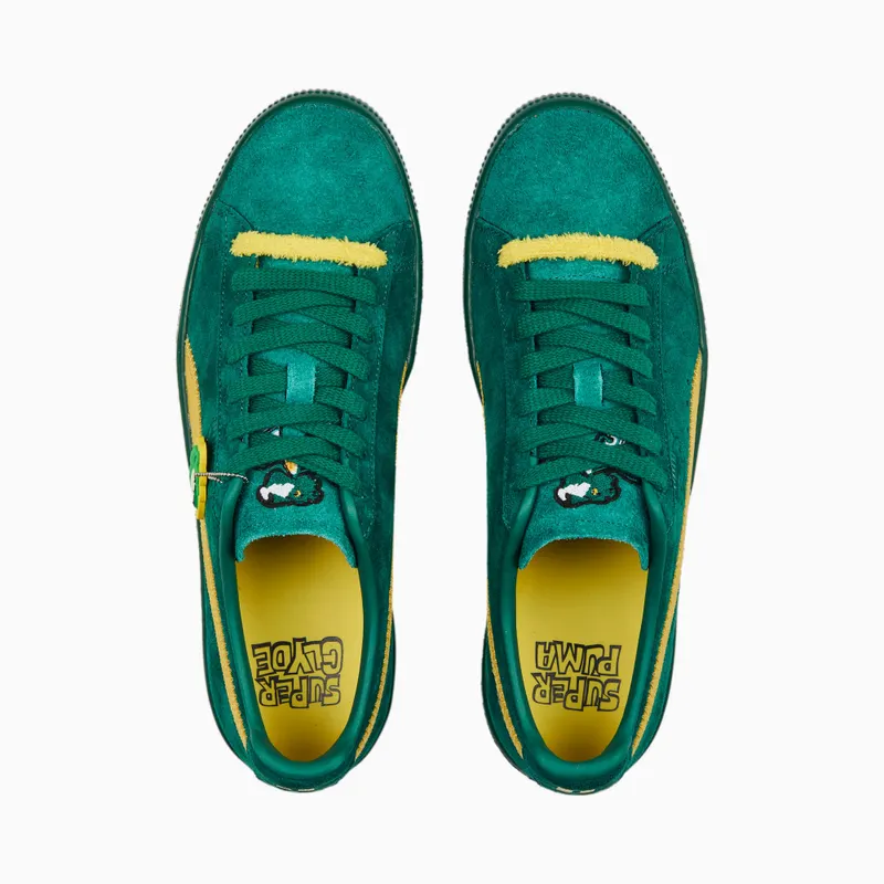 Puma Clyde Super PUMA Groen/Geel (386349-01)