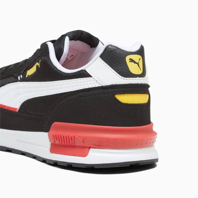 Puma Graviton Wit/Zwart/Geel (380738-40)