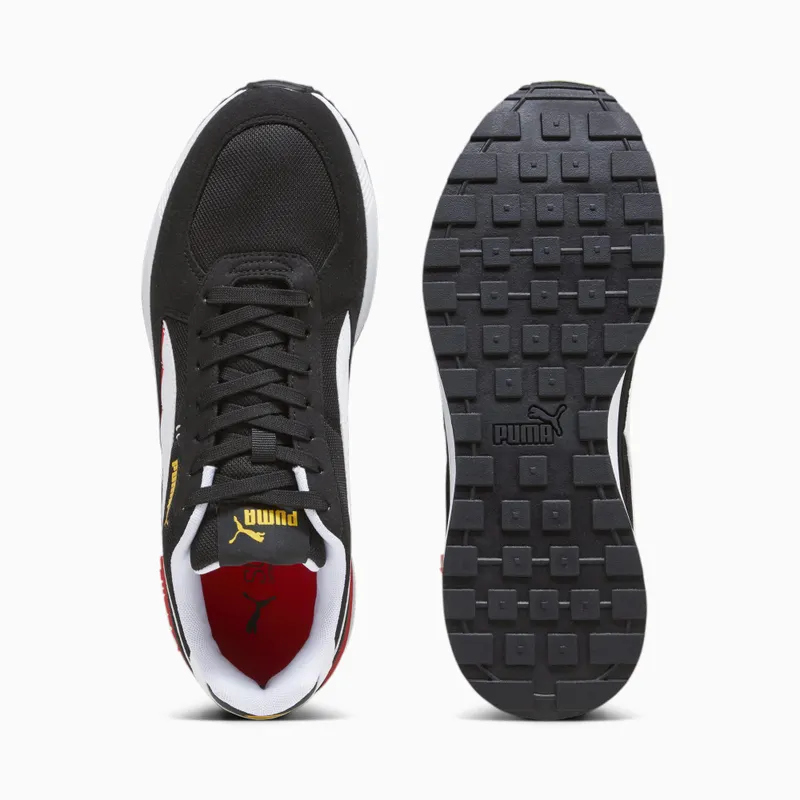 Puma Graviton Wit/Zwart/Geel (380738-40)