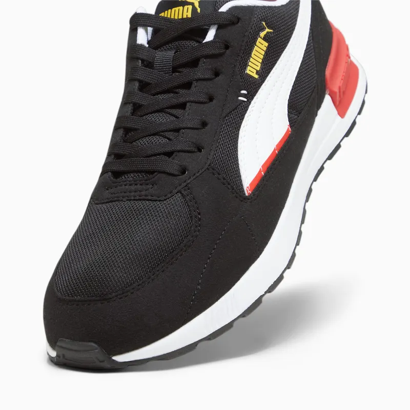 Puma Graviton Wit/Zwart/Geel (380738-40)