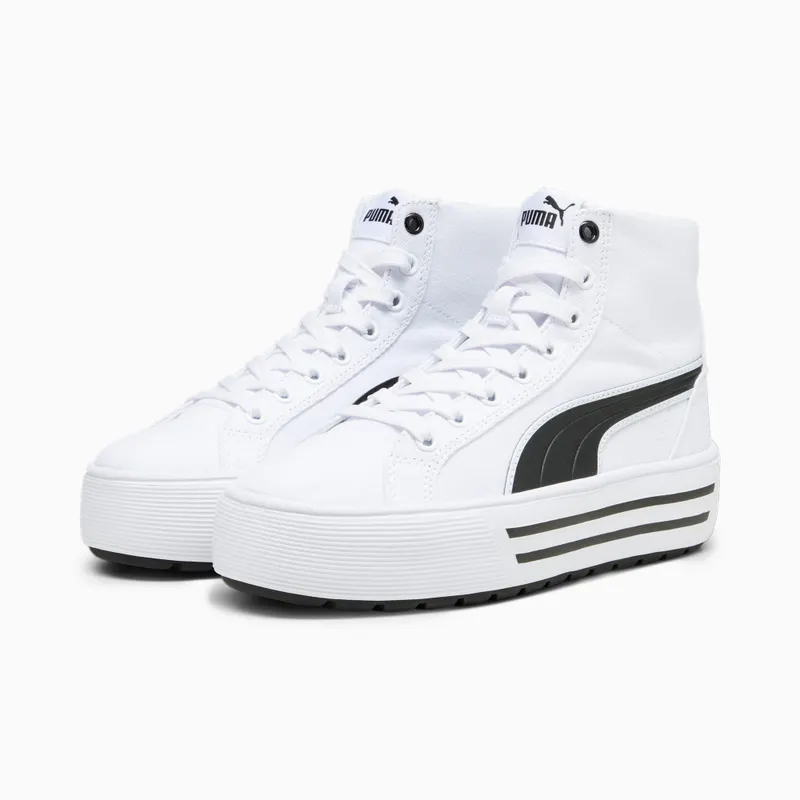 Puma Kaia 2.0 Mid damessneakers Wit/Zwart (392325-01)