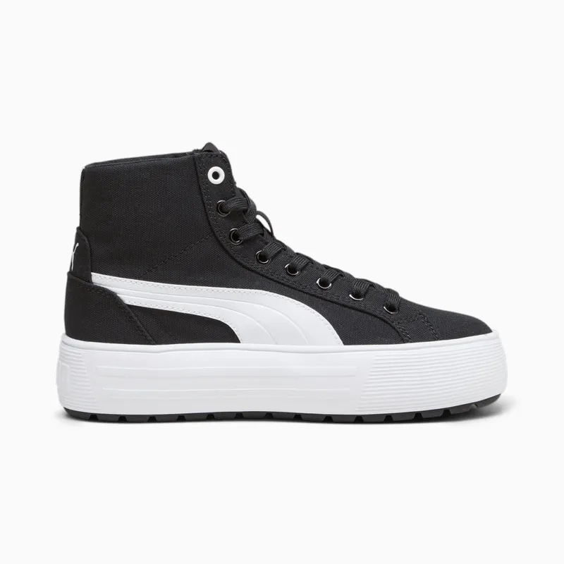 Puma Kaia 2.0 Mid damessneakers Wit/Zwart (392325-02)