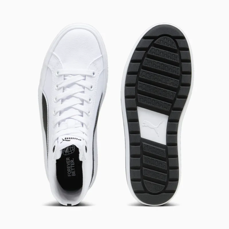 Puma Kaia 2.0 Mid damessneakers Wit/Zwart (392325-01)