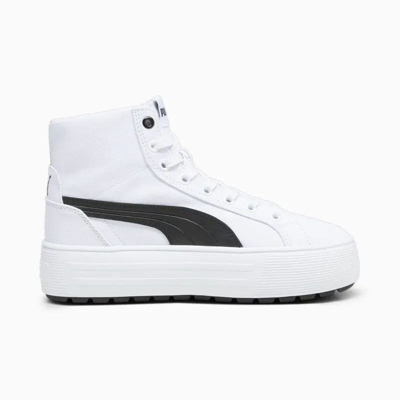 Puma Kaia 2.0 Mid damessneakers Wit/Zwart (392325-01)