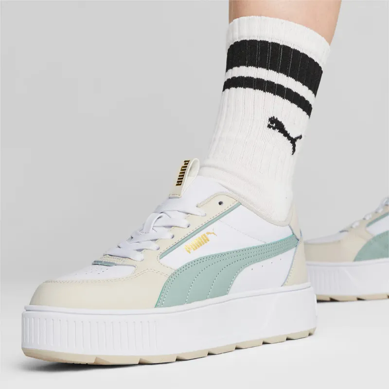 Puma Karmen Rebelle Dames Wit/Groen (387212-16)