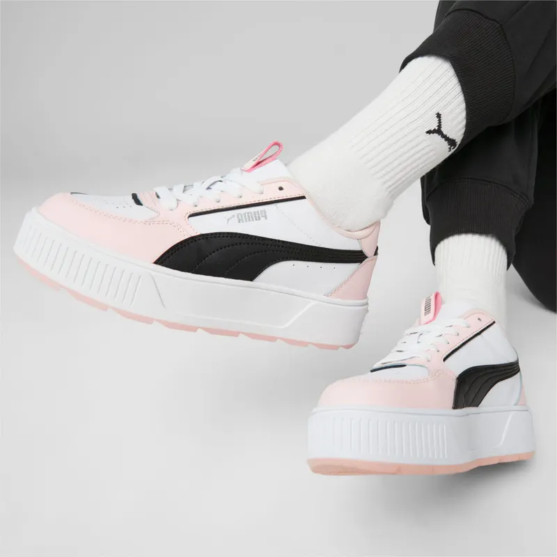Puma Karmen Rebelle Dames Wit/Roze/Zwart (387212-18)