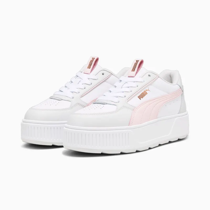 Puma Karmen Rebelle Dames Wit/Roze/Grijs (387212-17)