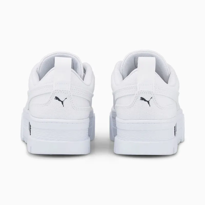 Puma Mayze Canvas Wit/Zwart (392968-01)