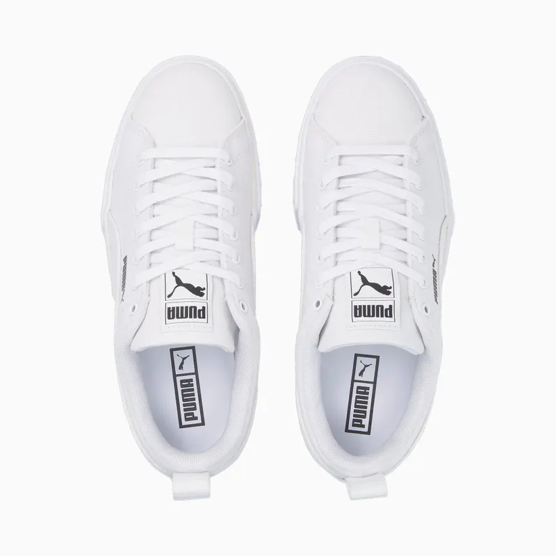 Puma Mayze Canvas Wit/Zwart (392968-01)