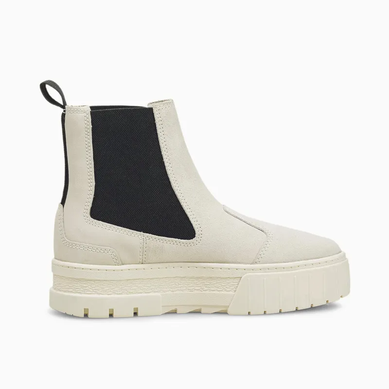 Puma Mayze Chelsea Suede schoenen Wit (382829-02)
