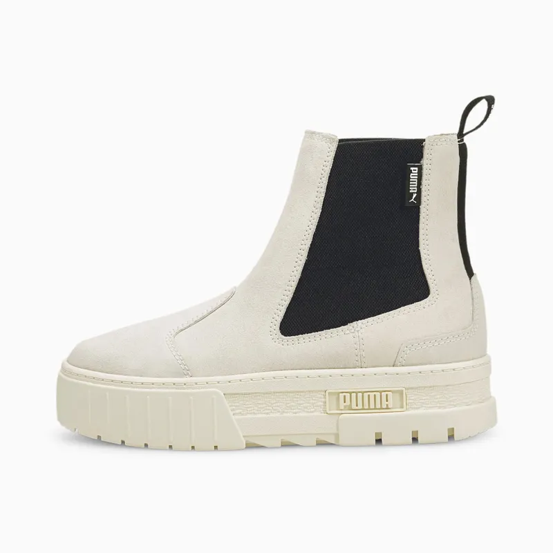 Puma Mayze Chelsea Suede schoenen Wit (382829-02)