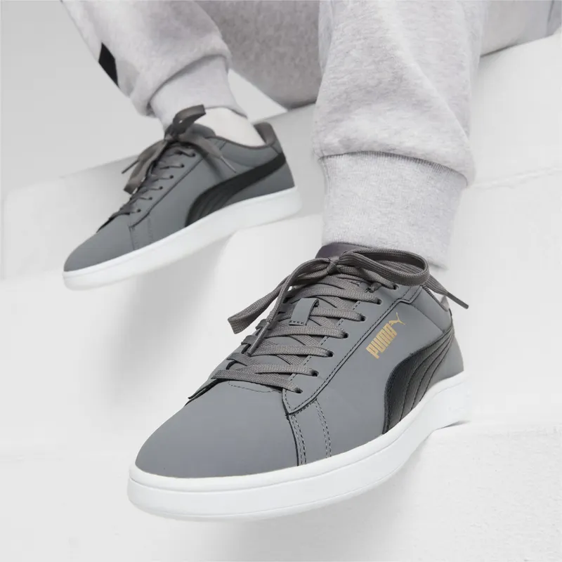 Puma Smash 3.0 Buck Zwart/Grijs/Wit (392336-02)
