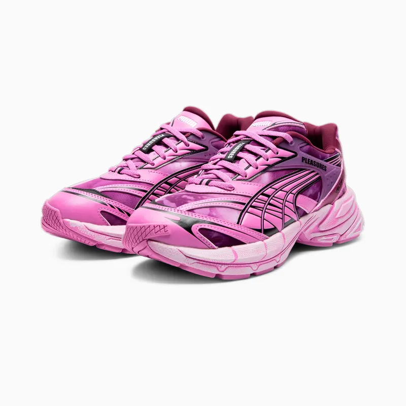 Puma x PLEASURES Velophasis Overdye Paars (391696-01)