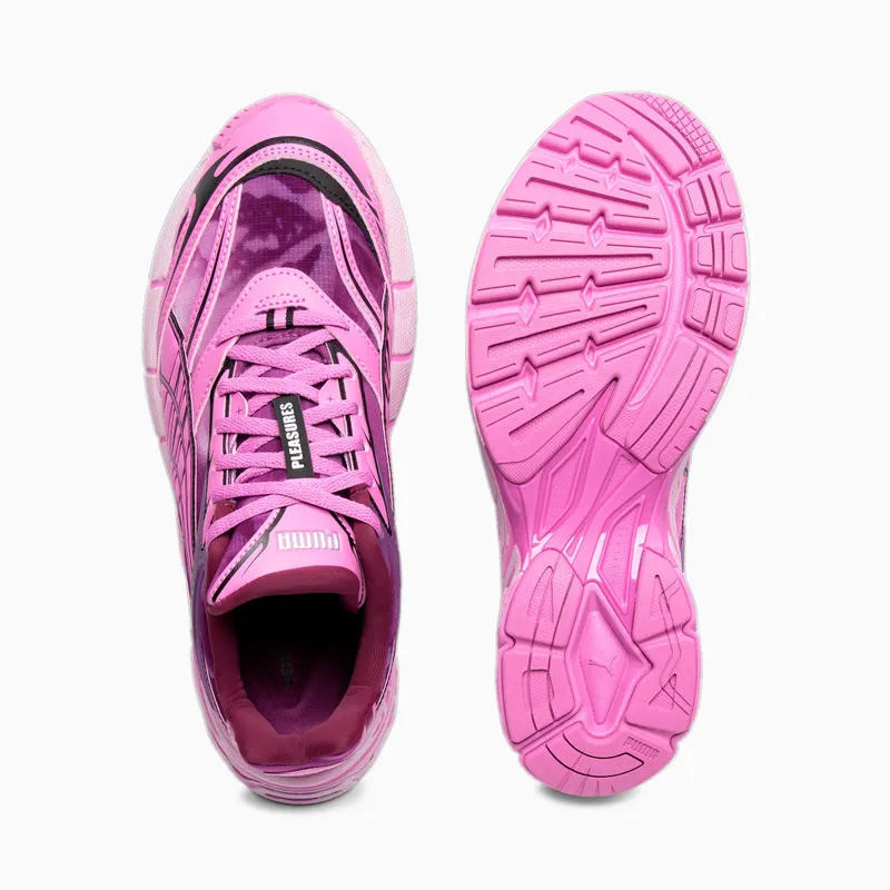 Puma x PLEASURES Velophasis Overdye Paars (391696-01)