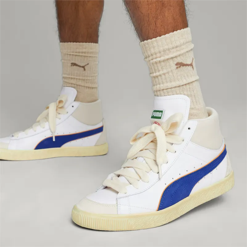 Puma x RHUIGI Clyde Wit/Blauw (391335-01)