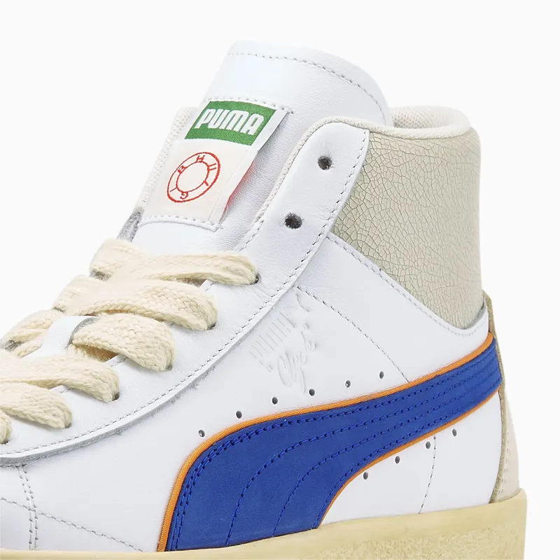 Puma x RHUIGI Clyde Wit/Blauw (391335-01)