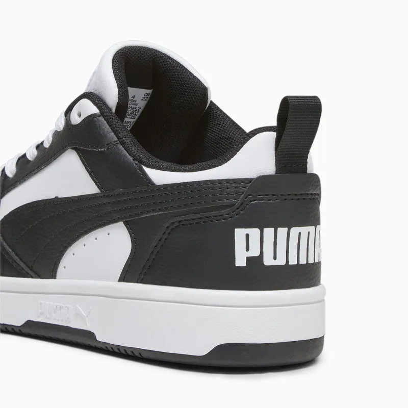 Puma Rebound V6 Lo Wit/Zwart (393833-01)