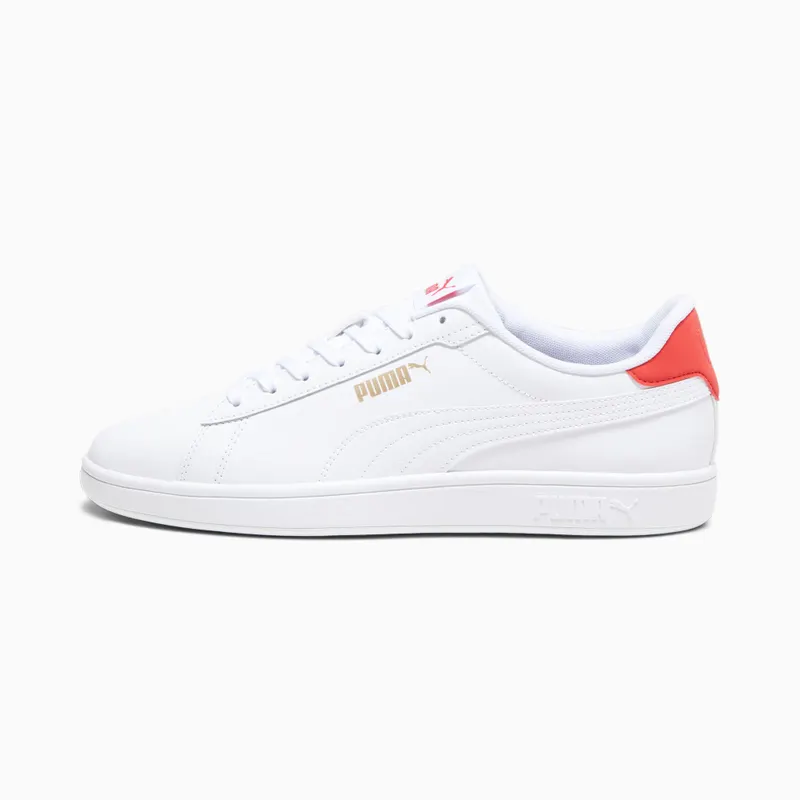 Puma Smash 3.0 L Wit/Rood (390987-15)