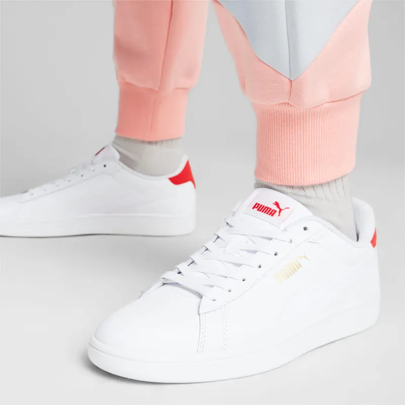 Puma Smash 3.0 L Wit/Rood (390987-15)