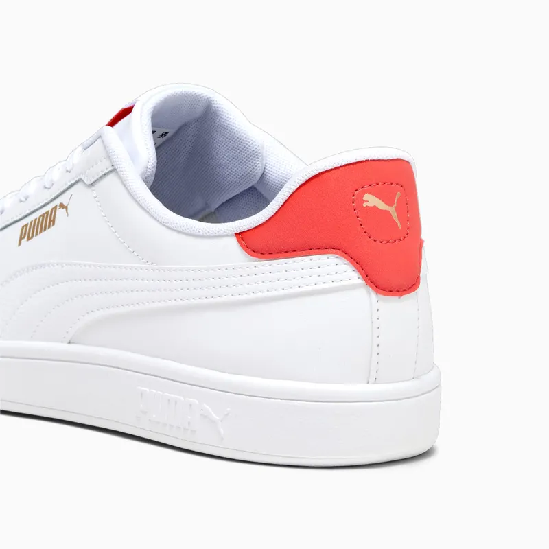 Puma Smash 3.0 L Wit/Rood (390987-15)