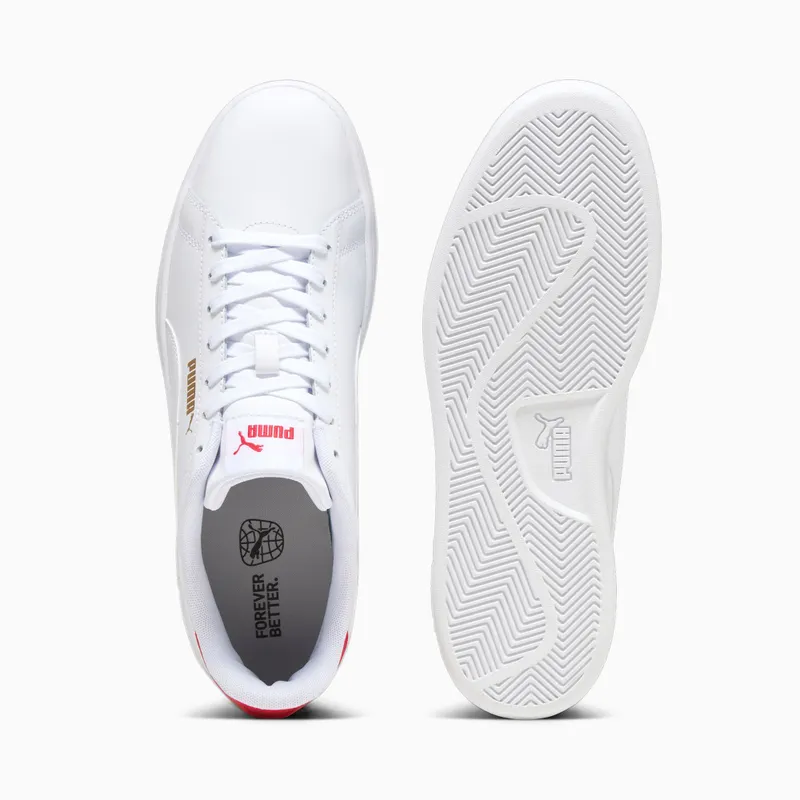 Puma Smash 3.0 L Wit/Rood (390987-15)