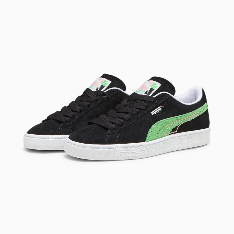 Puma Suede Brand Love Zwart/Groen (393813-02)
