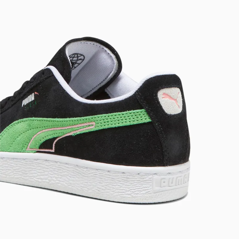 Puma Suede Brand Love Zwart/Groen (393813-02)