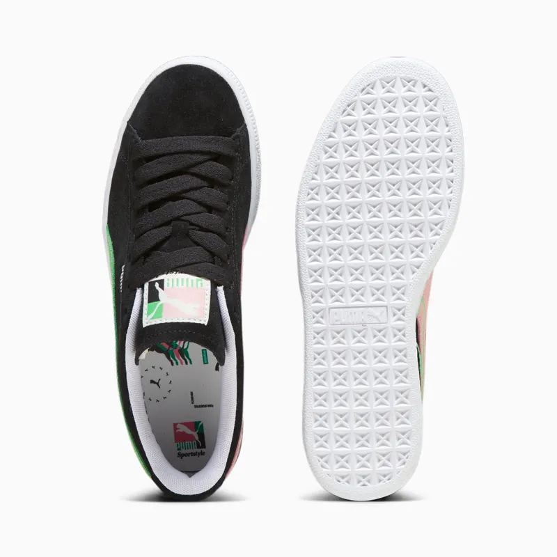 Puma Suede Brand Love Zwart/Groen (393813-02)