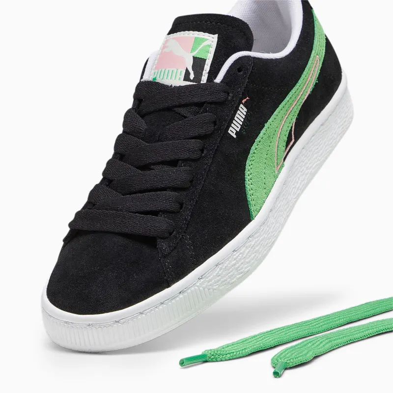 Puma Suede Brand Love Zwart/Groen (393813-02)
