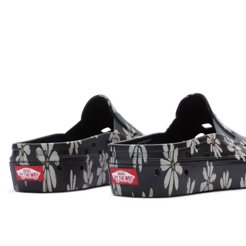 VANS Painted Natural Slip-on Mule Trk Zwart (VN0005V8Y28)