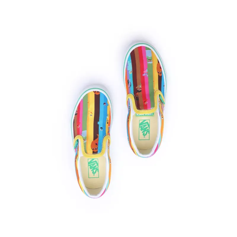 VANS Vans X Sesame Street Classic Slip-on Kinderschoenen Multicolour (VN0005WWBMC)
