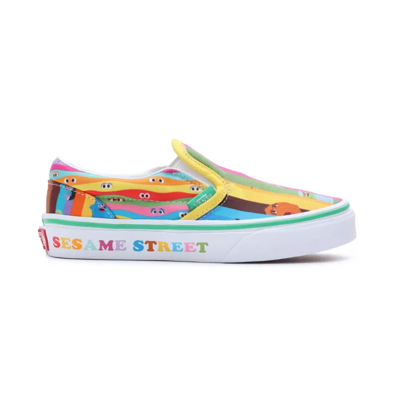 VANS Vans X Sesame Street Classic Slip-on Kinderschoenen Multicolour (VN0005WWBMC)