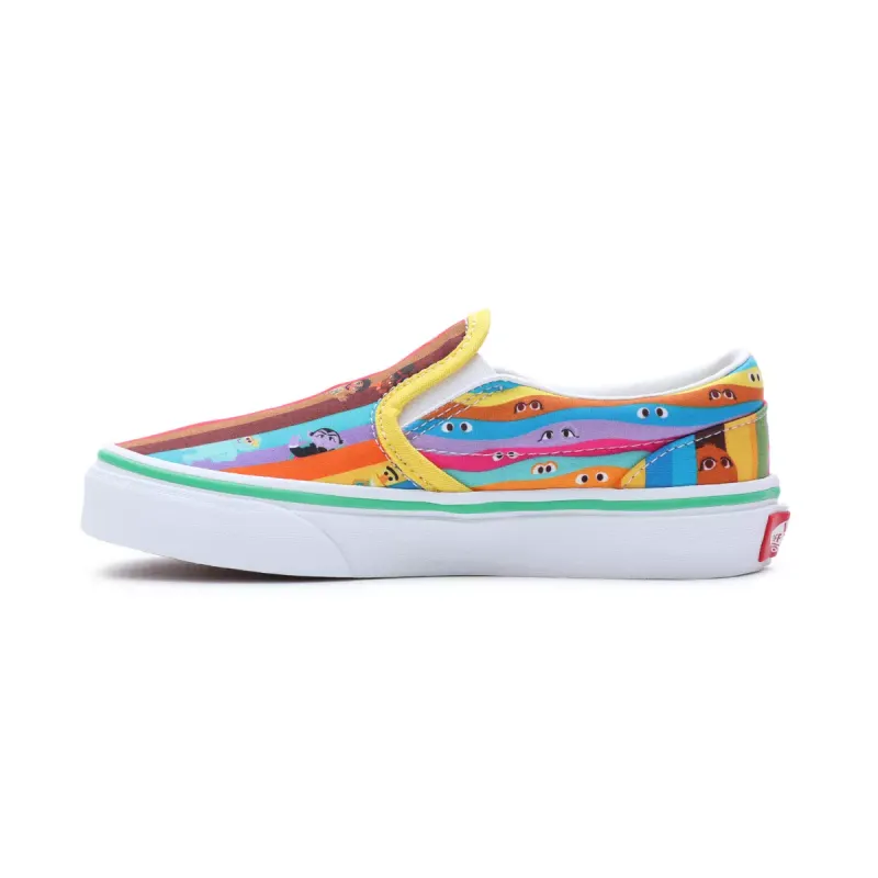 VANS Vans X Sesame Street Classic Slip-on Kinderschoenen Multicolour (VN0005WWBMC)