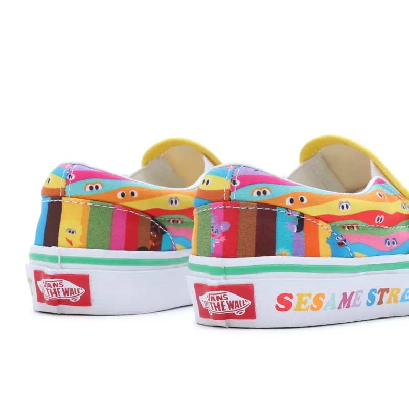 VANS Vans X Sesame Street Classic Slip-on Kinderschoenen Multicolour (VN0005WWBMC)