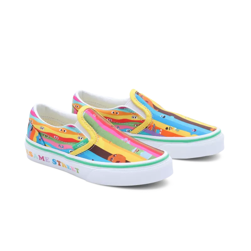 VANS Vans X Sesame Street Classic Slip-on Kinderschoenen Multicolour (VN0005WWBMC)