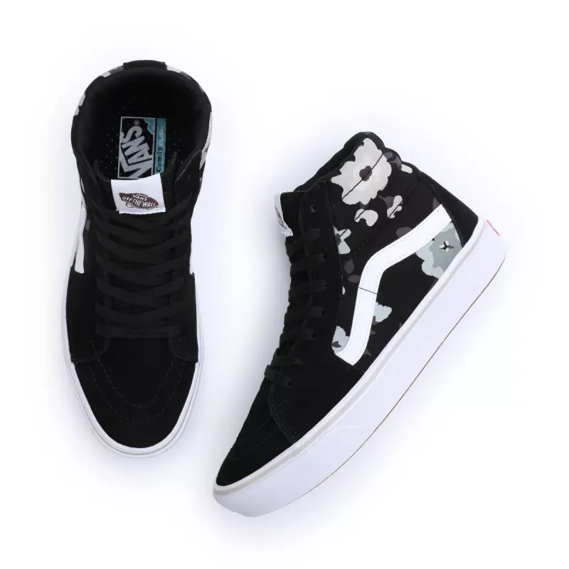 VANS Comfycush Sk8-hi Zwart (VN0007NFBLK)