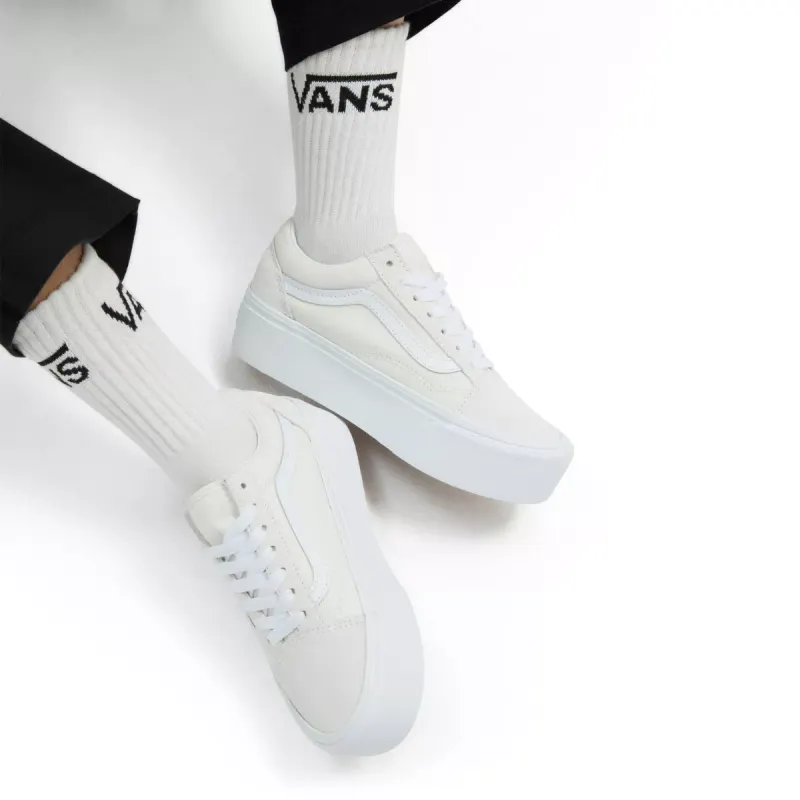 VANS Old Skool Stackform Wit (VN0009PZCCZ)
