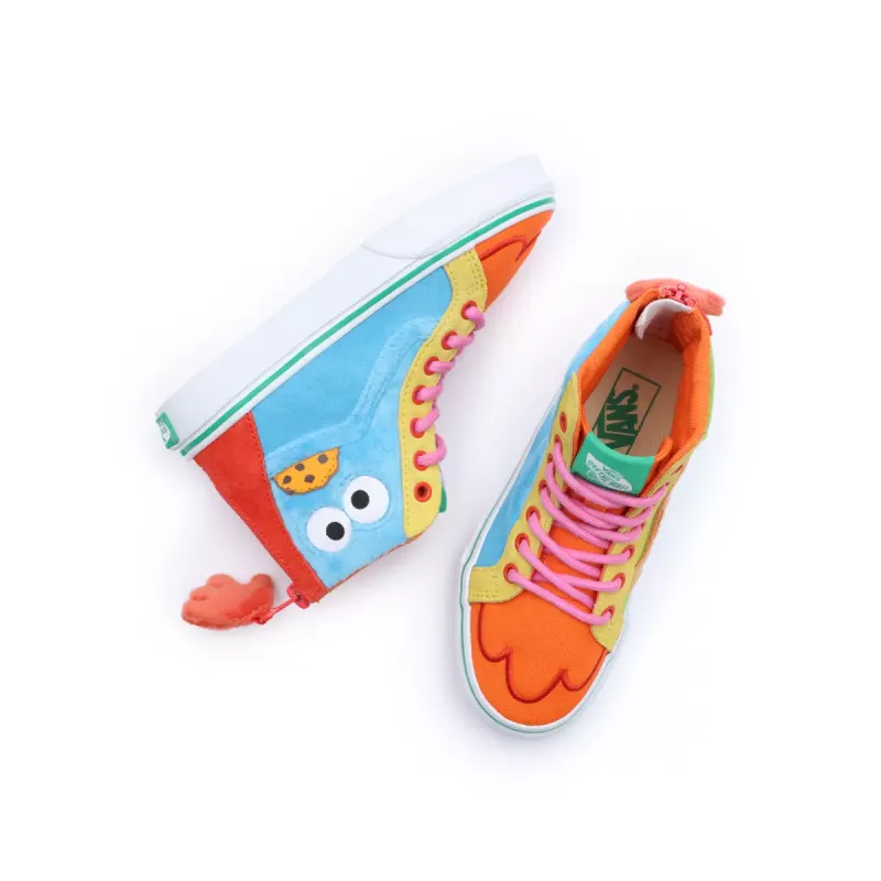VANS Vans X Sesame Street Sk8-hi Zip Kinderschoenen Multicolour (VN000C4NBMC)