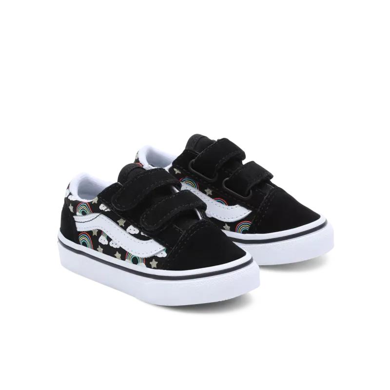 VANS Old Skool Met Klittenband Zwart (VN0A38JNBOV)