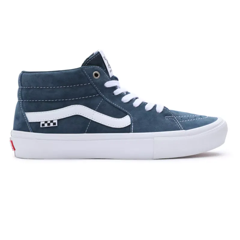 VANS Skate Grosso Mid Van Varkenssuède Blauw (VN0A5FCGY6Z)