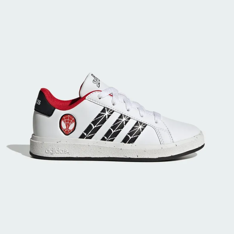 adidas Grand Court x Marvel Spider-Man Cloud White / Core Black / Better Scarlet (IG7169)
