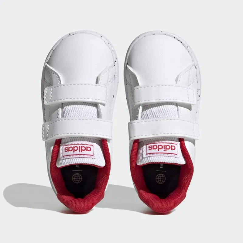 adidas Advantage Lifestyle Court Two Cloud White / Cloud White / Better Scarlet (H06216)