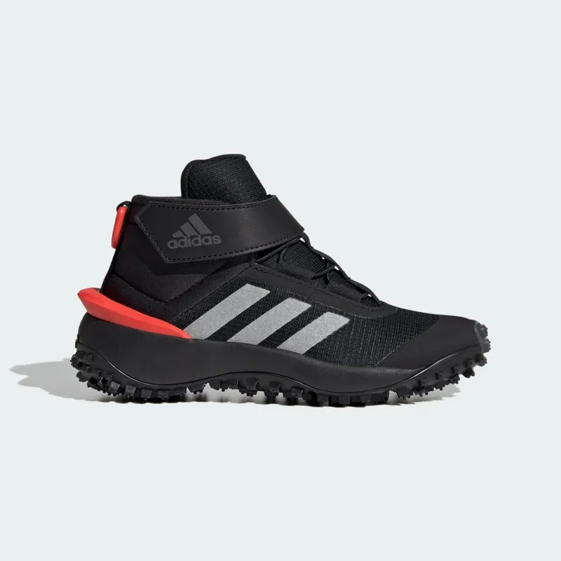 adidas Fortatrail Core Black / Silver Metallic / Bright Red (IG7263)