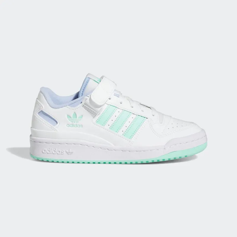 adidas Forum Low Cloud White / Easy Green / Blue Dawn (IG7158)