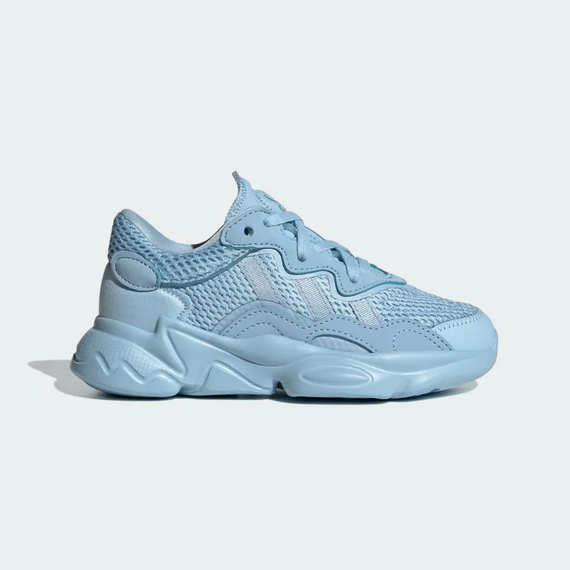 adidas OZWEEGO Clear Sky / Clear Sky / Collegiate Green (IG7430)