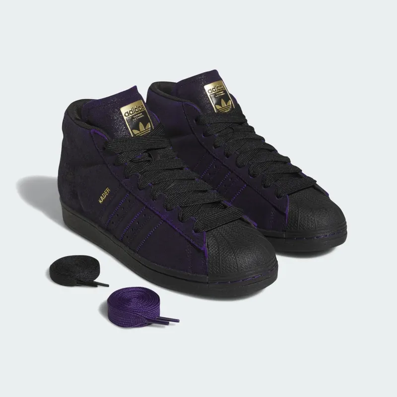 adidas Pro Model ADV x Kader Core Black / Core Black / Dark Purple (IE4310)