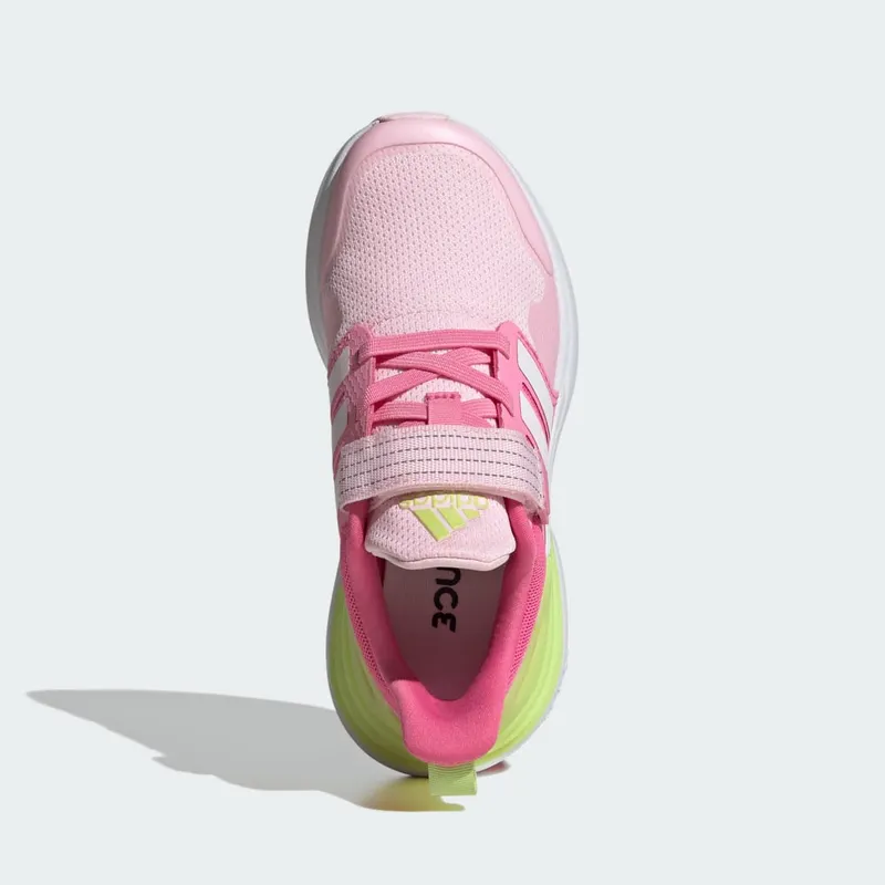 adidas RapidaSport Bounce met Elastische Veters en Klittenband Clear Pink / Cloud White / Bliss Pink (ID2382)