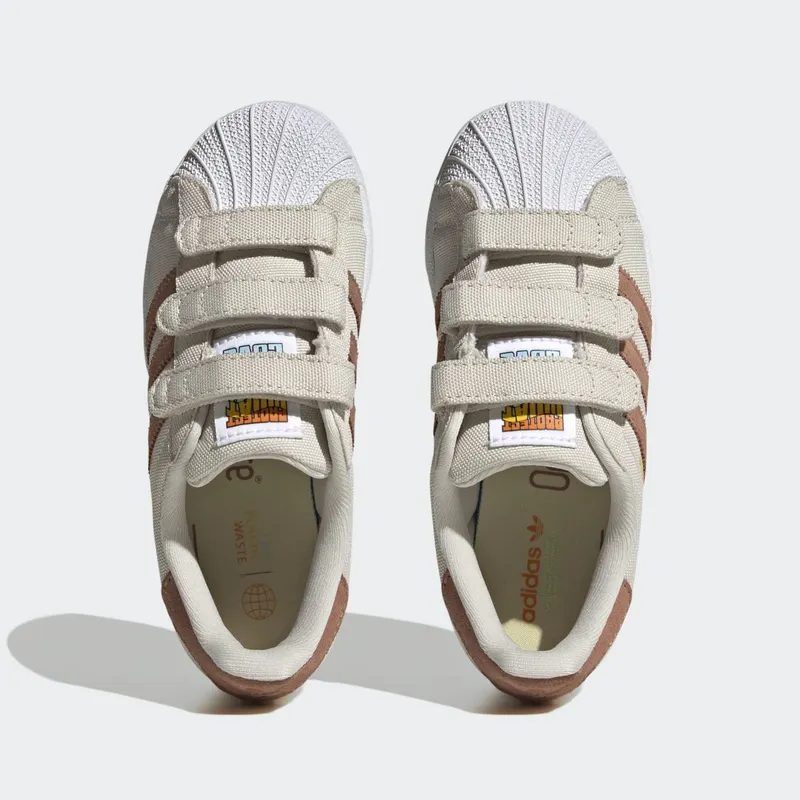 adidas Superstar Aluminium / Clay Strata / Almost Yellow (HP6550)