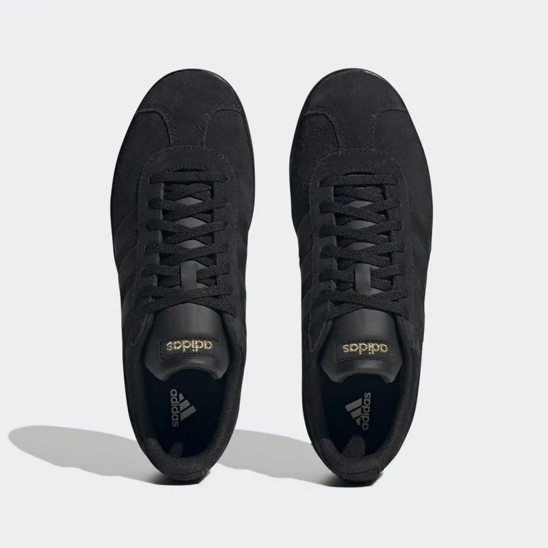 adidas VL Court 2.0 Core Black / Core Black / Gold Metallic (H06110)