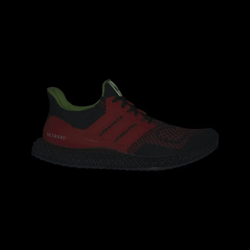 adidas Ultra adidas 4D Core Black / Bright Red / Semi Solar Green (HP9737)